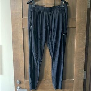 Nike Running Black Drawstring Athletic Pants with Pockets Size XL